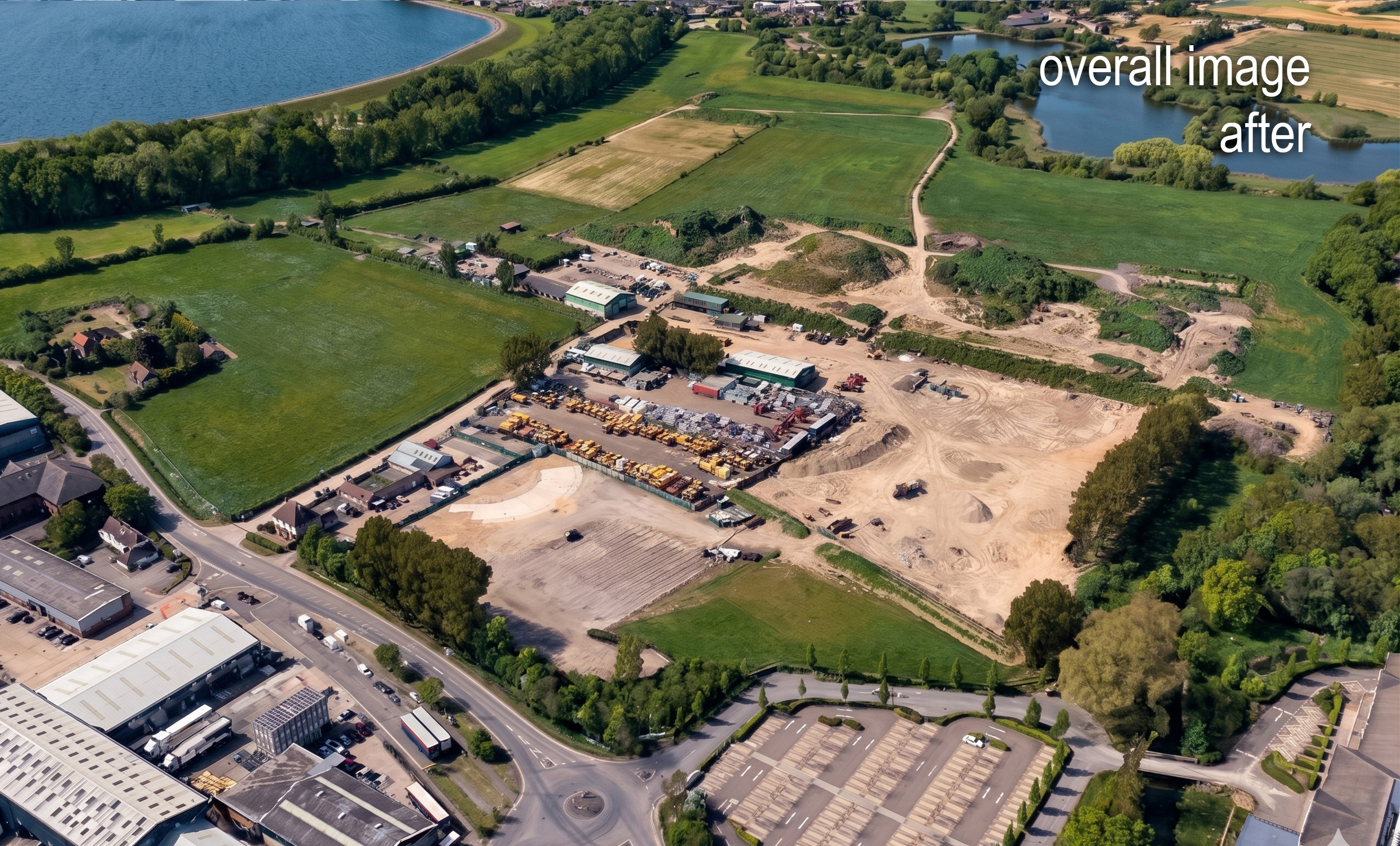 Poyle Road, Slough for Corgan, by Emperor Vision - Overall After Shot